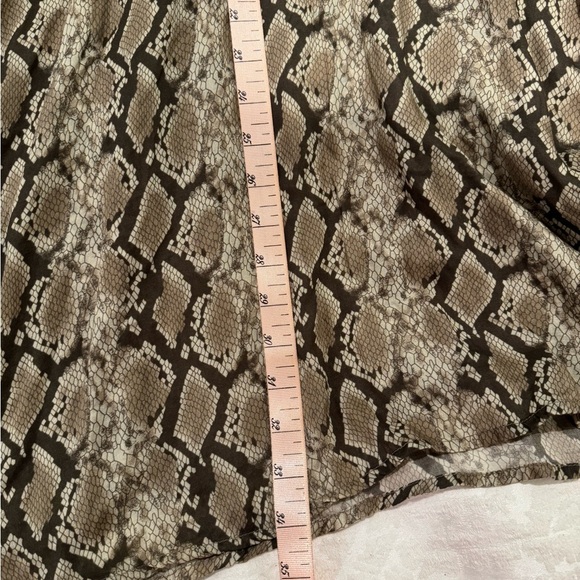 ASOS Bella Dahl Snake Print Halter Dress casual light weight sundress - Picture 6 of 6